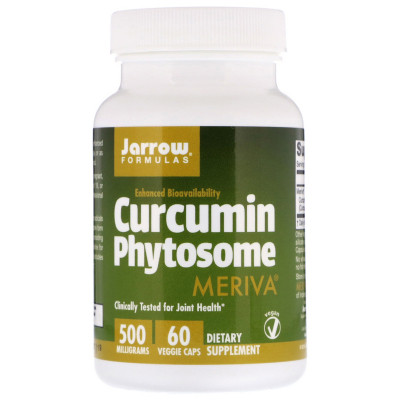 Антиоксидант Jarrow Formulas Фітосоми куркумін 500 мг, Curcumin Phytosome Meriva, 60 геле (JRW-14086) Вінниця - фото 1