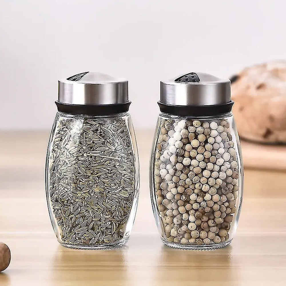 Набір баночок для спецій 6шт на підставці Spice carousel / Органайзер для спецій / Комплект баночок Київ - фото 9