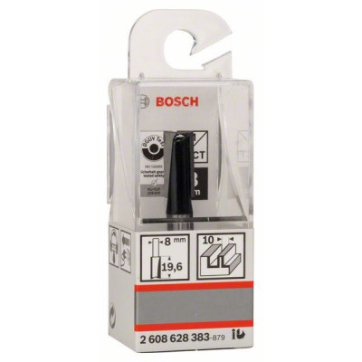 Фреза Bosch Professional пазовая, Std, S8, D10, L20 (2.608.628.383) Винница - изображение 3