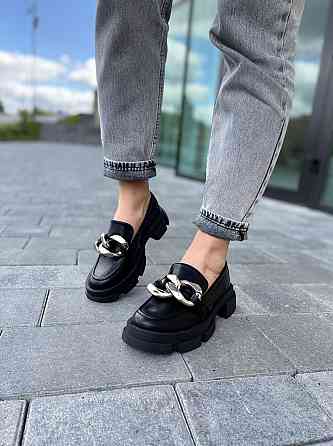 VIKA Туфли женские VIKA черные эко-кожа размер 40 (4711) Коломия