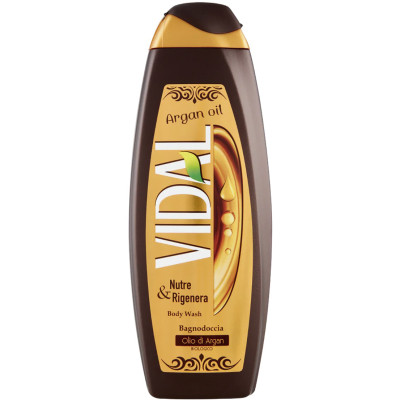 Гель для душу Vidal Арганова олія 500 мл (8008970036878/8008970055374) Вінниця - фото 1