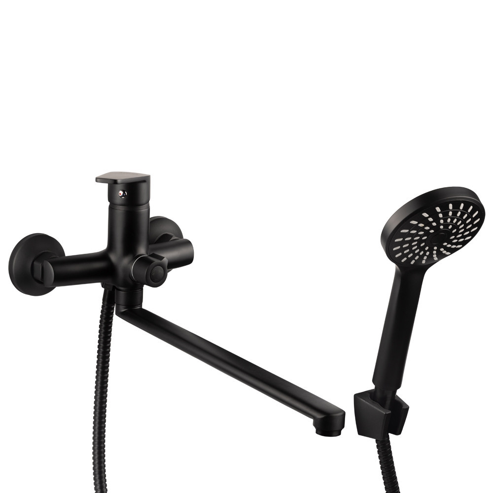 Змішувач s37 Ø35 для ванни вилив прямий 350 мм дивертор вбудований картриджний (B) AQUATICA (9737225) Київ - фото 2