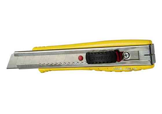 Ніж STANLEY "FatMax" з висувним лезом з відломними сегментами : M= 18 мм, L= 155 мм. Одеса