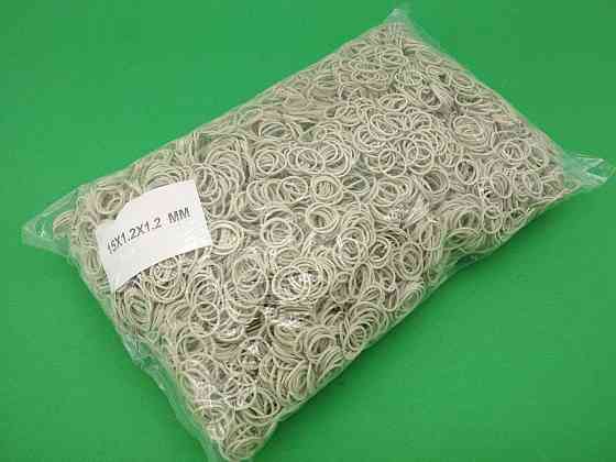 Резинка для зелени №15 ( белая )*1,2мм  1 кг 