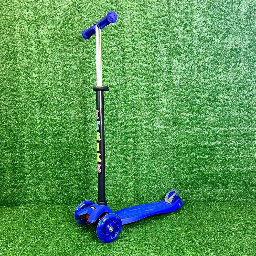 Самокат триколісний iTrike MAXI з підсвічуванням коліс Синій (JR 3-003-DBL) Чернігів - фото 8