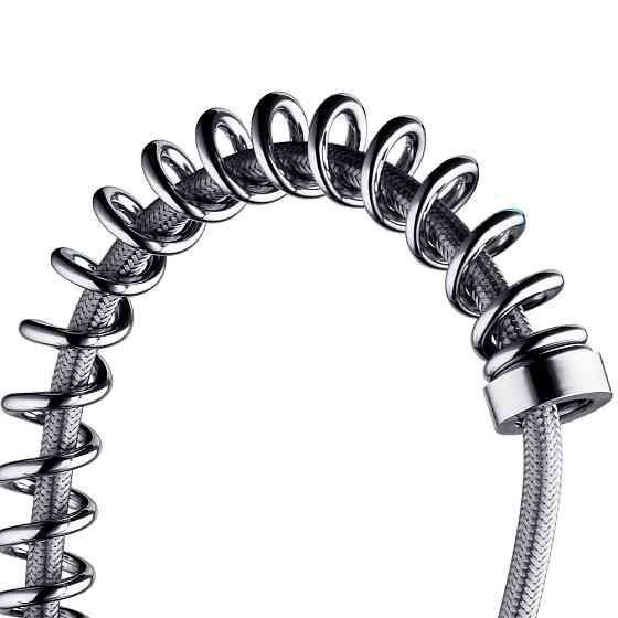 Змішувач для раковини висувний злив кран два режими води WanFan Хромований Кам'янець-Подільський