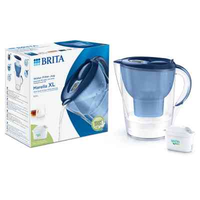 Фільтр-глечик Brita Marella XL Memo MXPro 3.5л (2л води) з фільтр-картриджем, синій (1052780) Вінниця