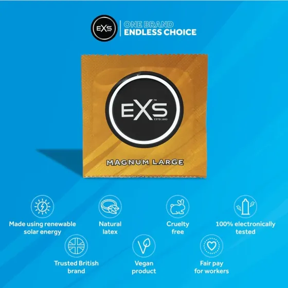Презервативи - EXS Magnum, 12 шт. Sex Aura Київ