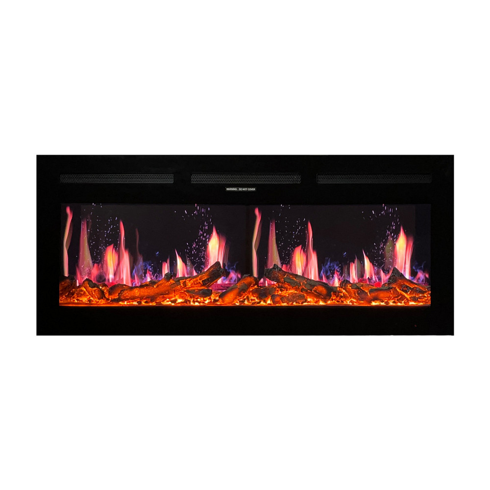 Електрокамін електричний Royal V-Art 40 L з LED-ефектом полум’я, обігрівом та пультом ДК Київ - фото 18