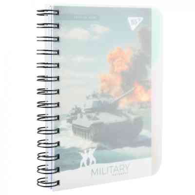 Блокнот Yes В6 Military 144 листа пластиковая обложка (681981) Винница