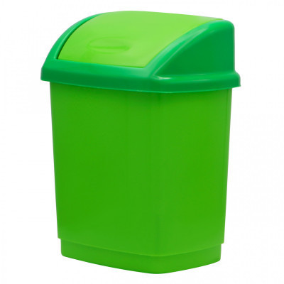 Контейнер для сміття Горизонт Домік Салатовий 27 л (гор-02038/салатовий) Вінниця - фото 1