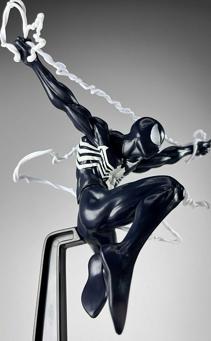 Фигурка Человек Паук в костюме симбиота Black suit Spider-Man symbiote. Харьков - изображение 2