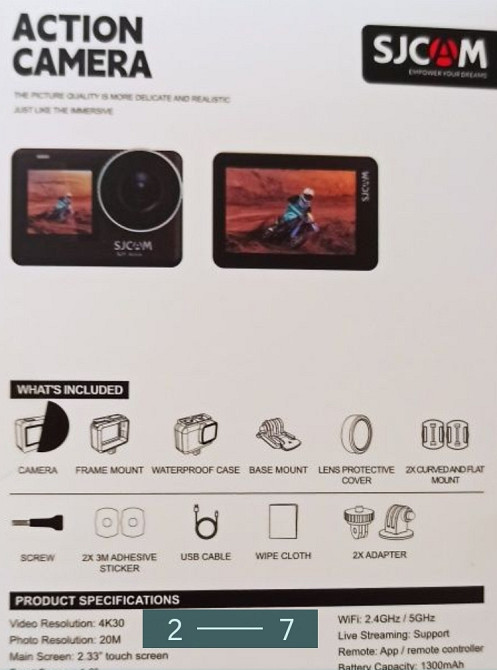 Экшн Камера: SICAM SJ11 Киев - изображение 2