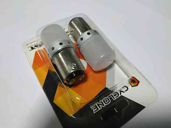 Лампочка 12-24V с больш. цок. 9LED 2-х конт. S25-070 3030-9 600Lumen Винница