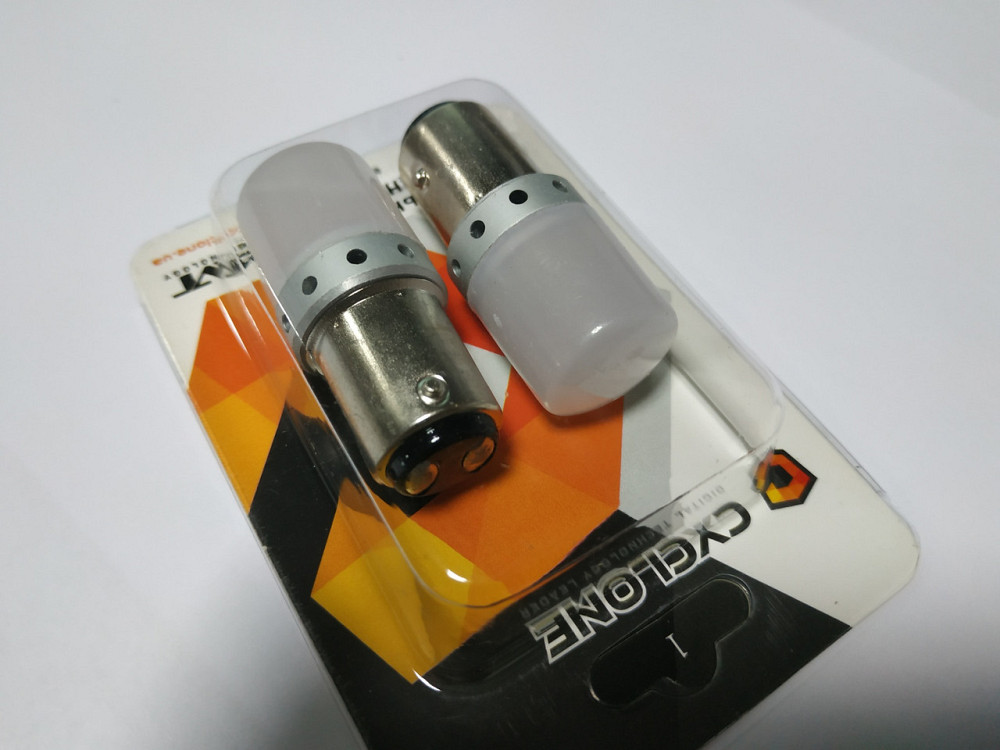 Лампочка 12-24V с больш. цок. 9LED 2-х конт. S25-070 3030-9 600Lumen Винница - изображение 1