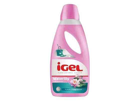 Средство для мытья пола и стен 1л Watelily Floor Cleaner ТМ IGEL Киев