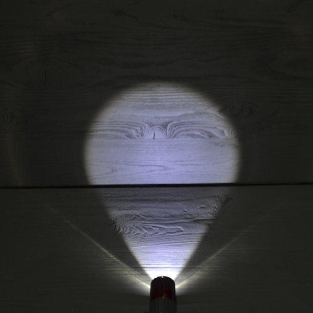 Ручний мініліхтар Bailong BL-517-XPE USB (Сріблясто-червоний) Вінниця - фото 4