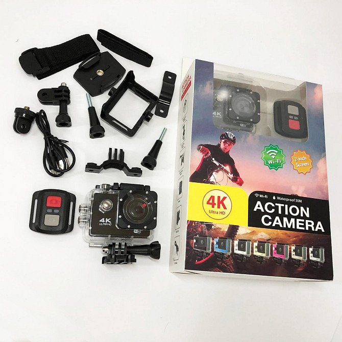 Водонепроникна спортивна екшн камера DVR SPORT S3R Wi Fi DG-402 з пультом Київ - фото 7