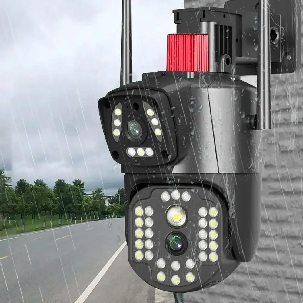 Уличная WiFi камера видеонаблюдения 8Мп,2 объектива SBR Киев - изображение 4