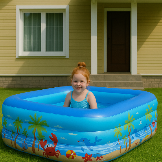 Надувний басейн 130x90x45см SBR Київ