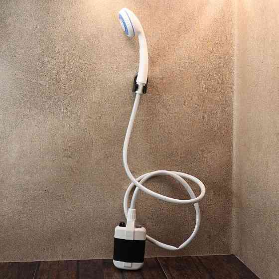 Туристический душ с помпой Gotel Q16H + Подарок Лампа BL 2029 / Портативный кемпинговый душ с насосом Киев