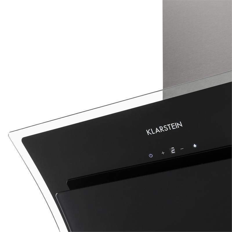 Витяжка Sabia із захисного скла, без головки, 60 см, настінний монтаж, чорний (Німеччина, читати опис) Рівне - фото 5