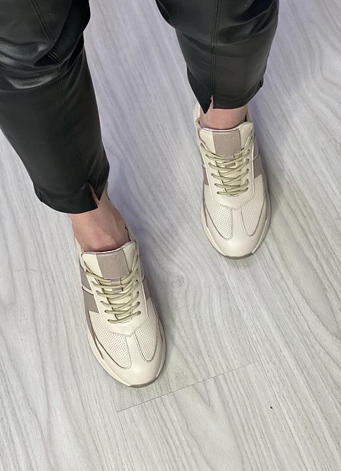 AVALON Кросівки жіночі AVALON 619 бежеві (весна-осінь, шкіра натуральна) (4999) 36-40 Коломия - фото 6