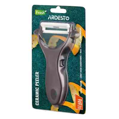 Овощечистка Ardesto Fresh, кераміка, пластик, коричневий (AR2101BR) Винница