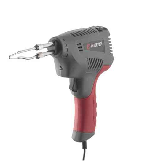 Паяльник импульсный с трансформатором, 200 Вт, 230 В, 3 режима, комплект насадок INTERTOOL RT-2003 Киев