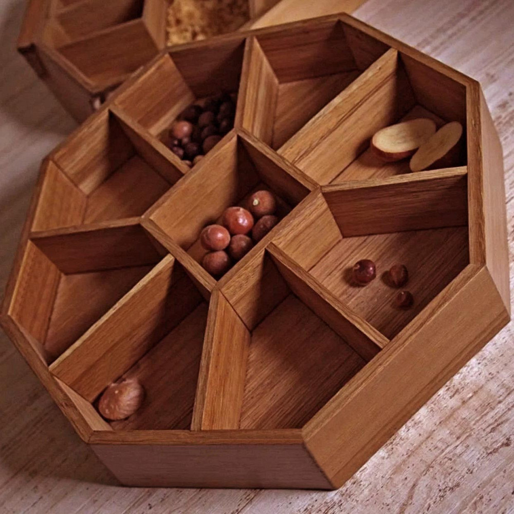 Менажница деревянная 