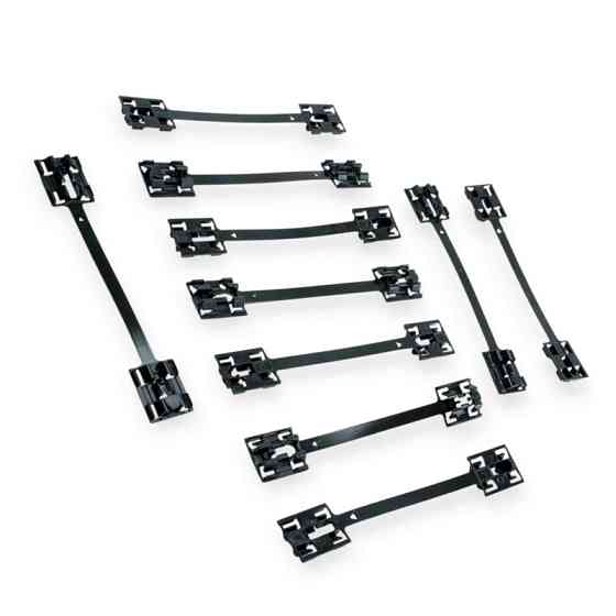 Фигурный для крепления молдингов порога OPEL ASTRA G, CORSA C, D, VECTRA B, ZAFIRA A Starklips пластины Мукачево