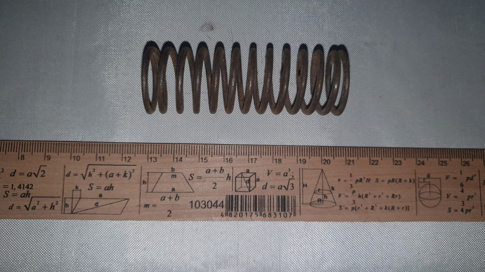 Пружина сжатия 26х74х2.5 мм. СССР. Харьков - изображение 1