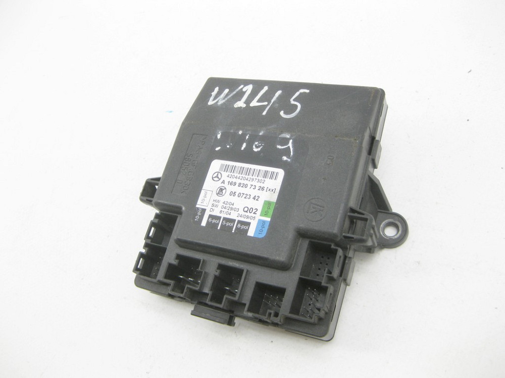 Mercedes-Benz  A1698207326 Блок керування передніх лівих дверей A-class W169 B-class W245 A-class C169 Одесса - изображение 4