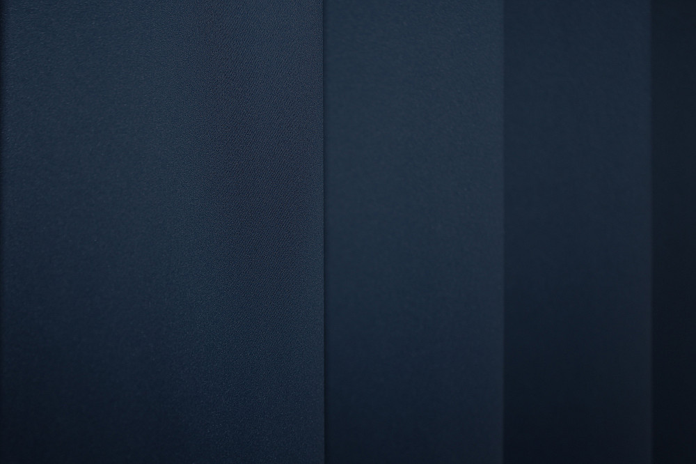 Комплект штор коротких VR-Textil Блекаут Midnight № 1164ш Темно-синій 140х170 см 2 шт (35-0011) Київ - фото 7