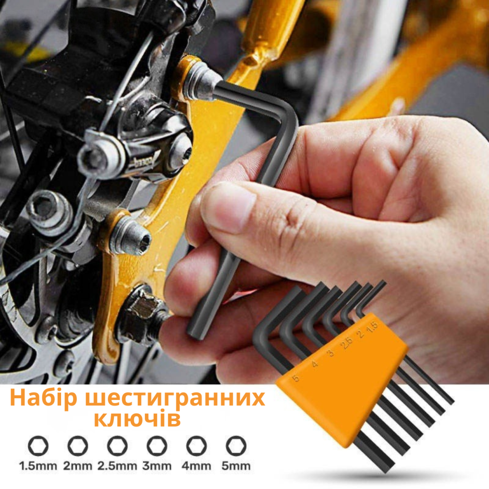 Набір інструментів для ремонту 24 шт: плоскогубці, викрутка, молоток, рулетка, індикатор напруги, шестигранники, ізоляційна Кам'янець-Подільський - фото 5