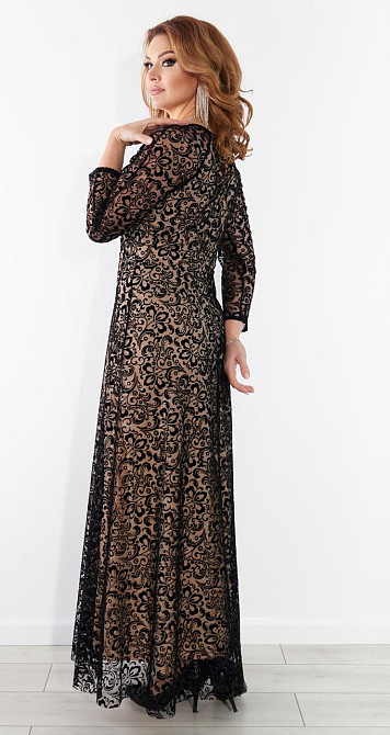 Длинное нарядное платье большого размера (50) Киев - изображение 4