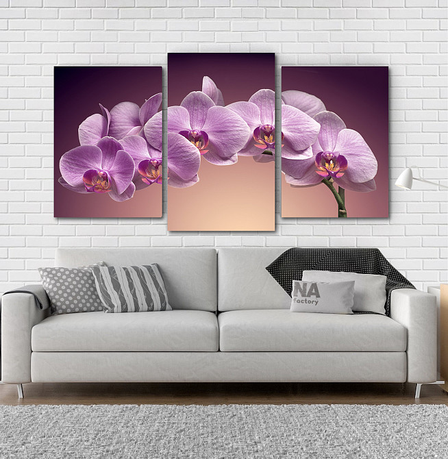 Модульная картина Цветы Орхидея Art-111_3 Киев - изображение 2