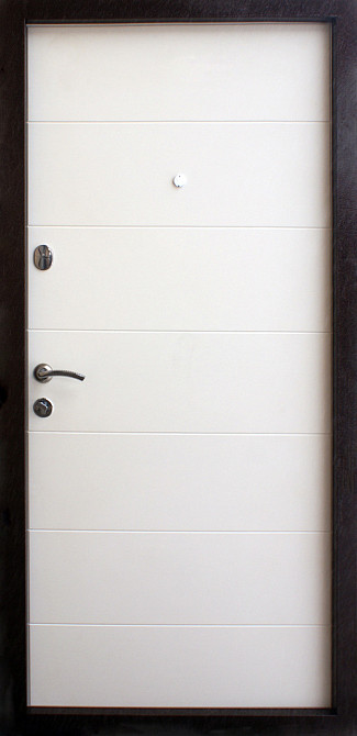 Входные двери Qdoors Премиум Kale Горизонталь венге темный /венге ванильный 950х2040 мм Киев - изображение 2