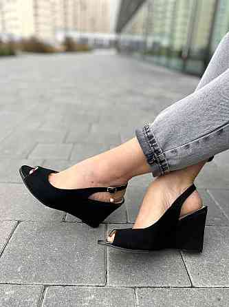 Vesna Босоніжки жіночі VESNA 9325 чорні (літо, замша натуральна) (908) лише 36р.38р. 38 Коломия