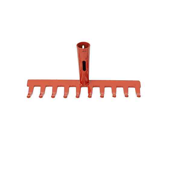 Граблі садові прямі 10 зубців 240×83мм зварене кріплення GRAD (5051785) Київ