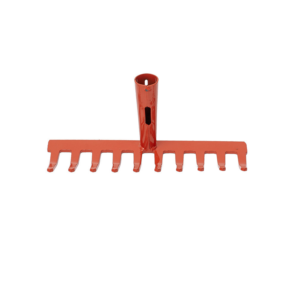 Граблі садові прямі 10 зубців 240×83мм зварене кріплення GRAD (5051785) Київ - фото 4