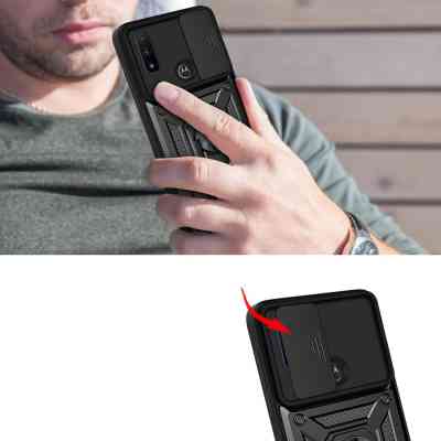 Чехол для мобильного телефона BeCover Military Motorola Moto E20 Black (707400) Винница
