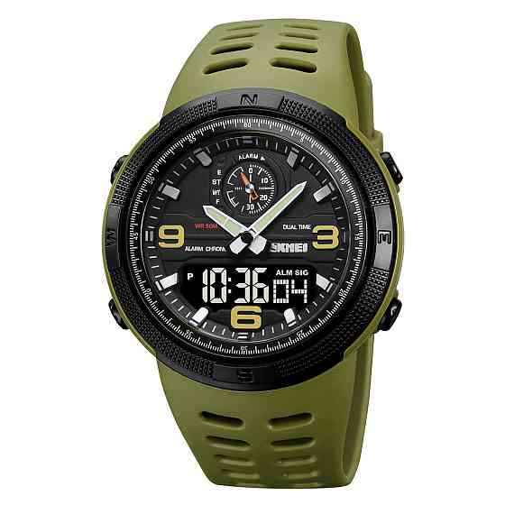 Skmei 1655AGBK Army Green-Black SBR Киев