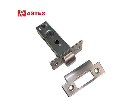 Ручка без ручки никель 68х22мм AT-Latch 100 (BN) ТМ ASTEX Киев