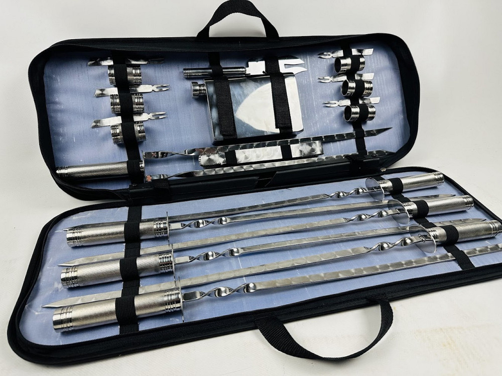 Набір шампурів Планшет Авангард HAPPY DAYS подарункові набори для шашлику Тернопіль - фото 2