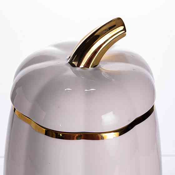 Банка для зберігання Гарбуз порцелянова 3.8 л з кришкою HP-26-3 Коломия