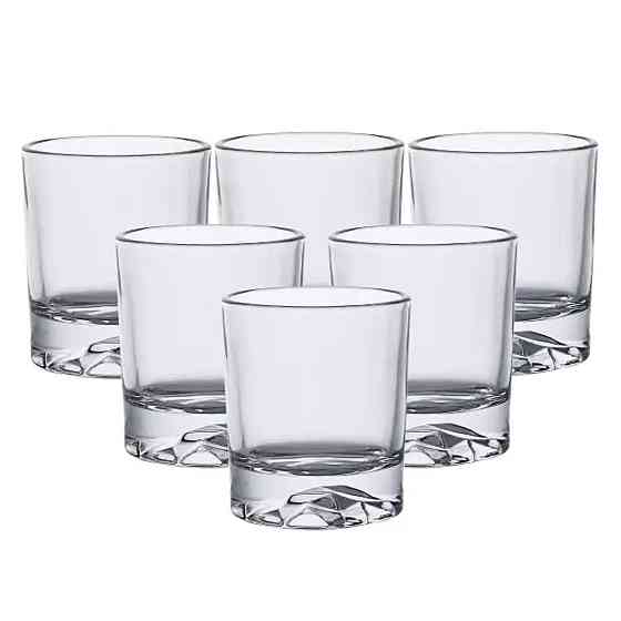 Набір прозорих склянок 250 мл, 6 шт Київ