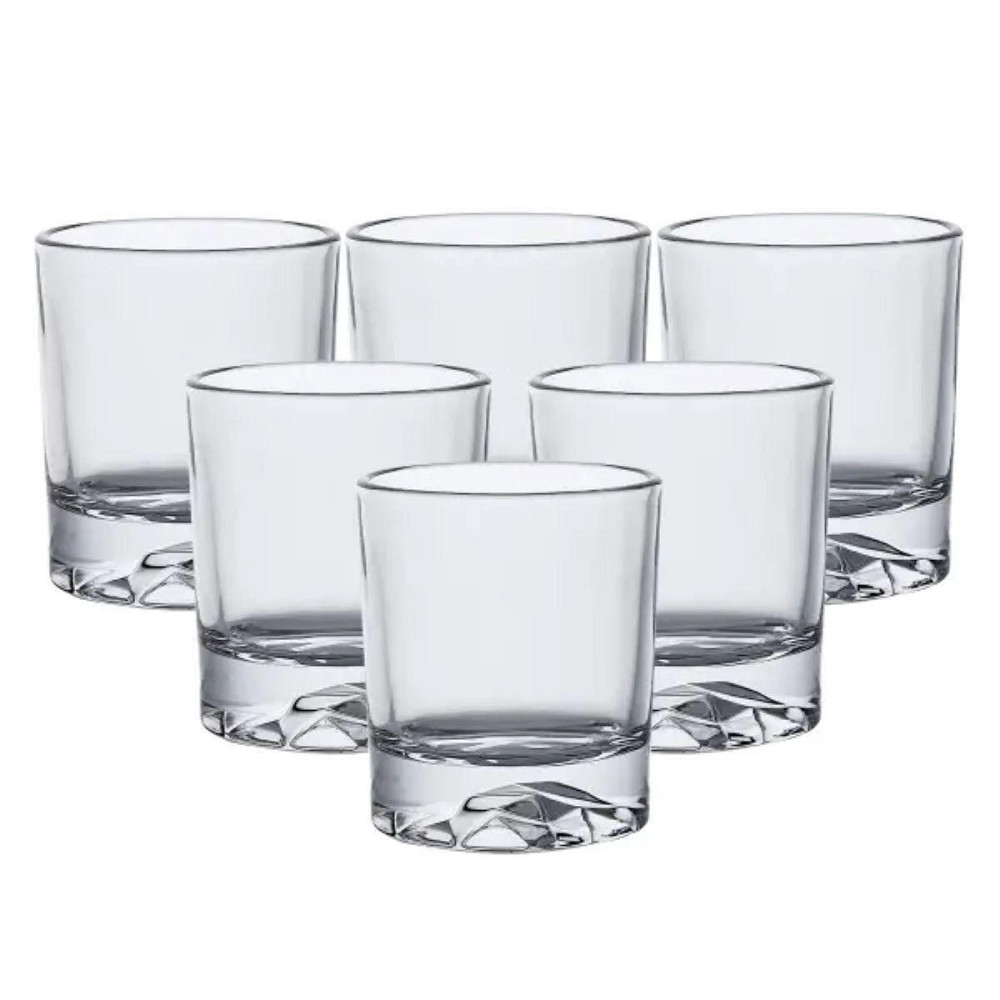 Набір прозорих склянок 250 мл, 6 шт Київ - фото 3