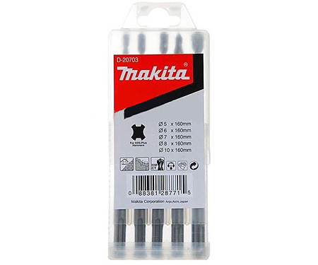 Набір бурів і свердел по бетону SDS-Plus MAKITA D-20703 Коломыя - изображение 1