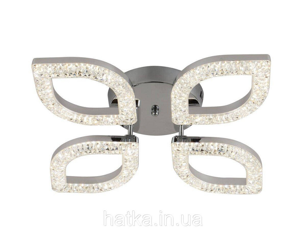 Люстра світлодіодна акрилова Sirius 2721/4 CR 40W*2 Київ - фото 1